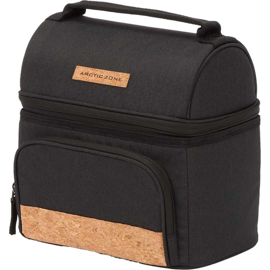 Front View of Gray Arctic Zone 6 Can Bahama Lunch Cooler