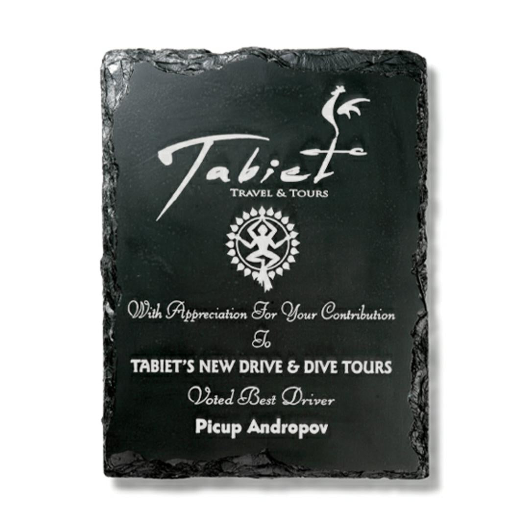 Stonecast™ Slate Plaque