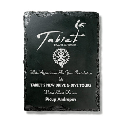 Stonecast™ Slate Plaque