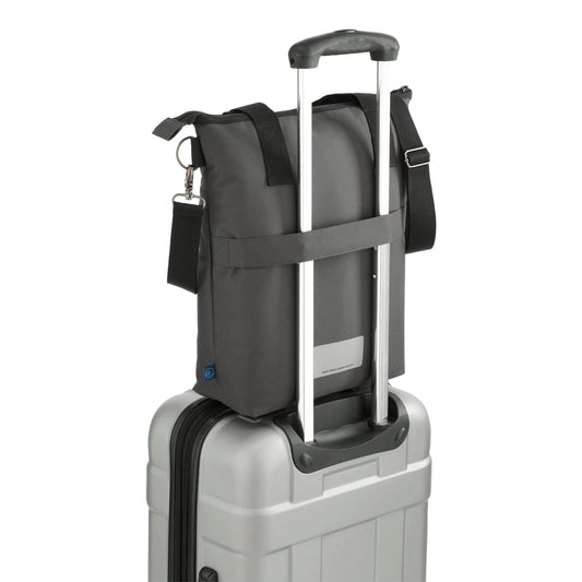 Gray Repreve® Ocean Computer Tote