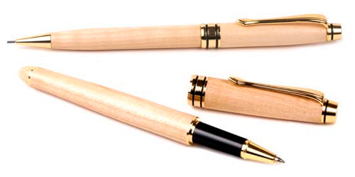 Impella Metal Rollerball Pen and Pencil Set