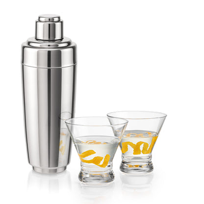 Pescara Shaker & Rideau Martini Set
