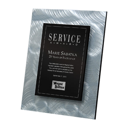 SILVER WALL PLAQUE