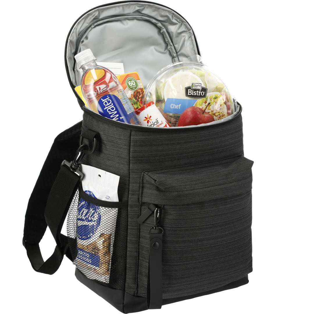 Front View of Gray NBN Whitby 24 Can Backpack Cooler