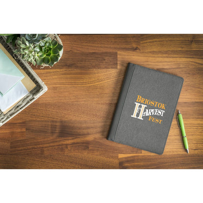 Front View of Gray FSC® Mix 7" x 10" NBN Trails Writing Pad