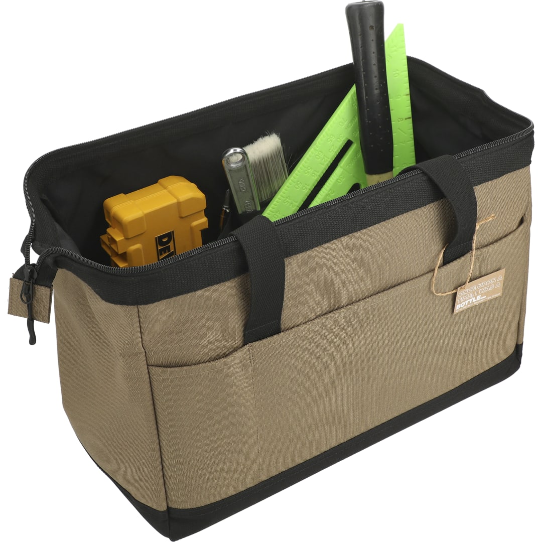 NBN Recycled Utility Zippered Tool Tote