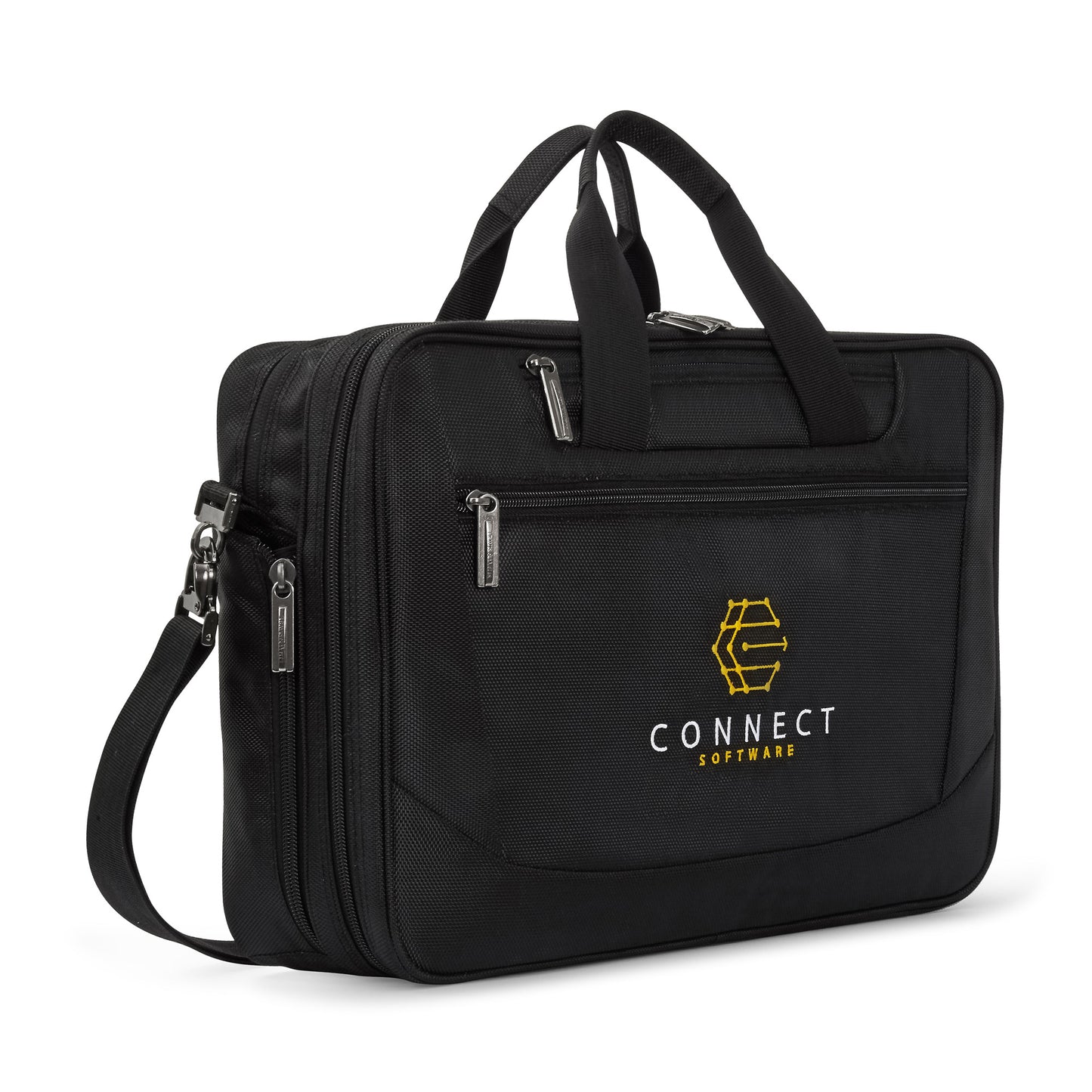 Black Travis & Wells® Transit Laptop Portfolio