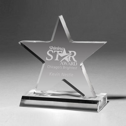 Large Star Award - 4 Color Process