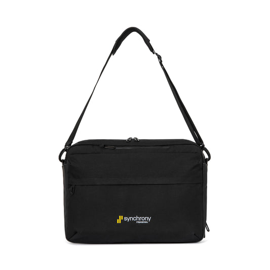 Black Jackson Slim Convertible Laptop Portfolio