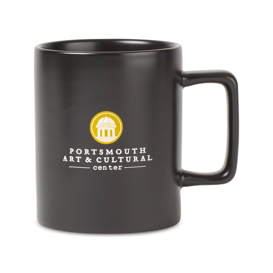 Matte Black Soleil Ceramic Mug - 12 oz.