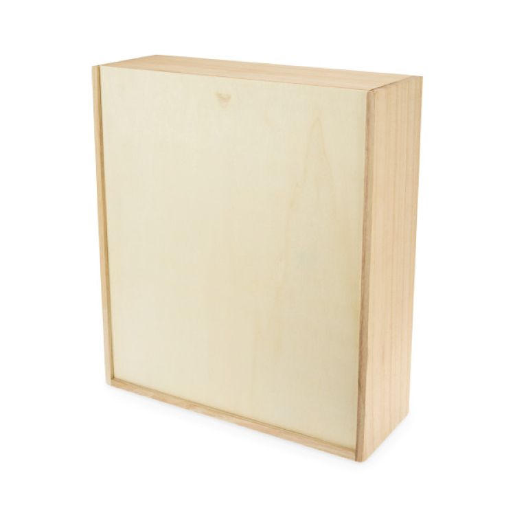Twine Living® 3-Bottle Wood Wine Box