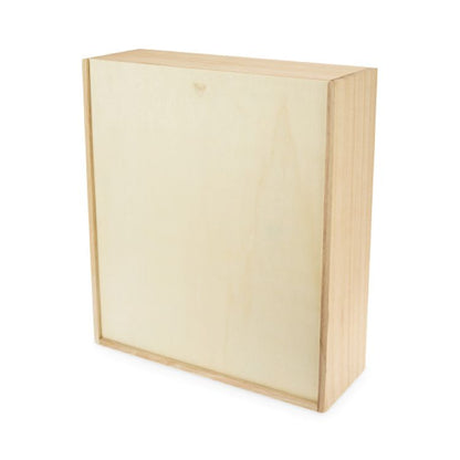 Twine Living® 3-Bottle Wood Wine Box