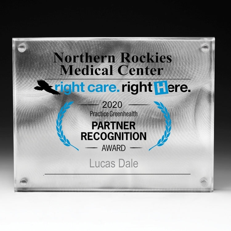 Alumo-Tech II Plaque (7" x 9" x 1") - 4 Color Process