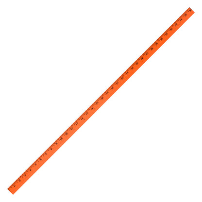 Fluorescent Colorful Enameled Yardstick