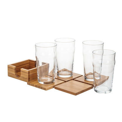 Bamboo Coaster Gift Set - Burckhardt