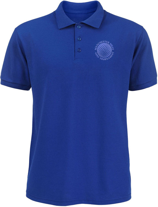 EMBROIDERED MEN'S 50/50 POLO SHIRT