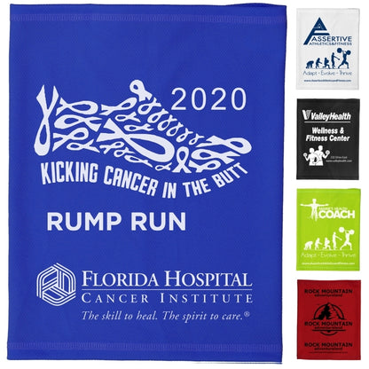 "Full Color Sublimation Cooling Fandana™" 170 GSM Multi-Functional Cooling Gaiter, Facecover and Hea