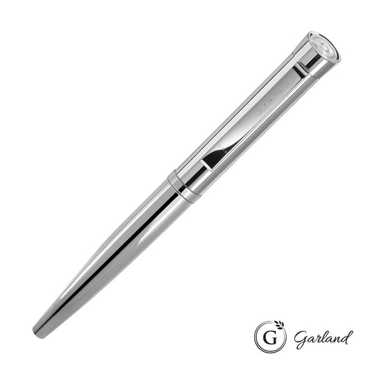 Garland® Executive Signature Emblem Rollerball Pen - Chrome