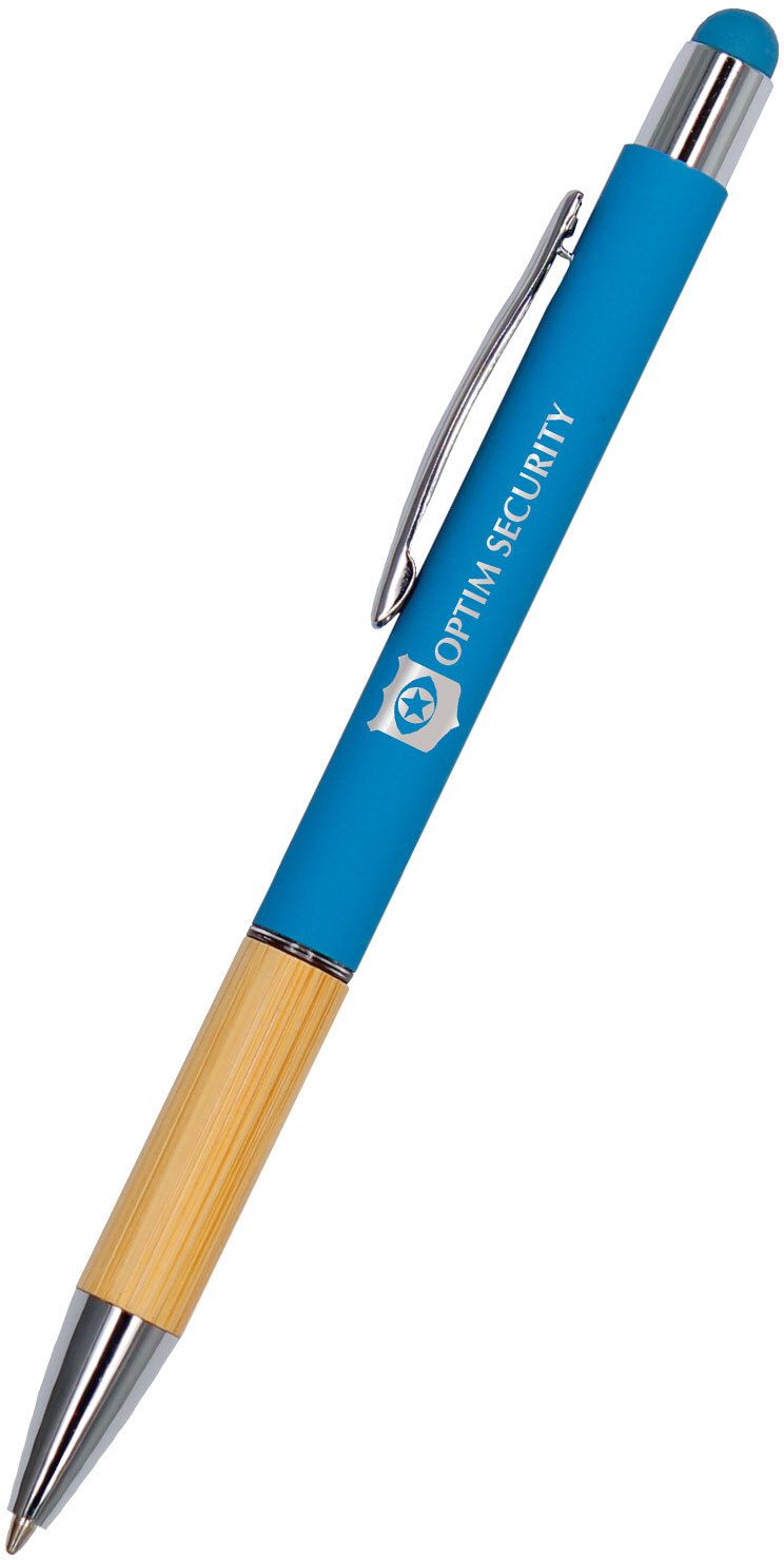 SARATOGA BAMBOO GRIP STYLUS PEN