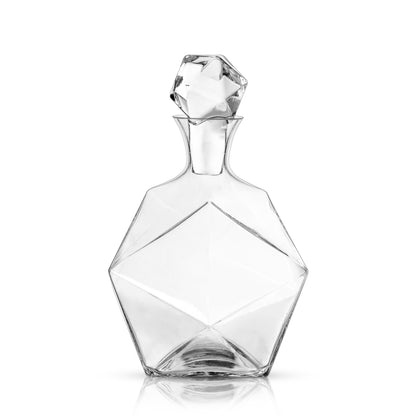 Viski® Faceted Crystal Liquor Decanter