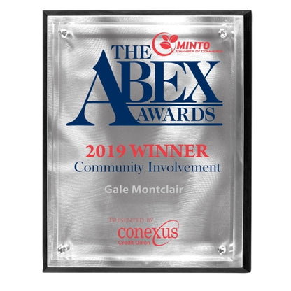 Alumo-Tech Series Plaque (9" x 12" x 1") -4 Color Process