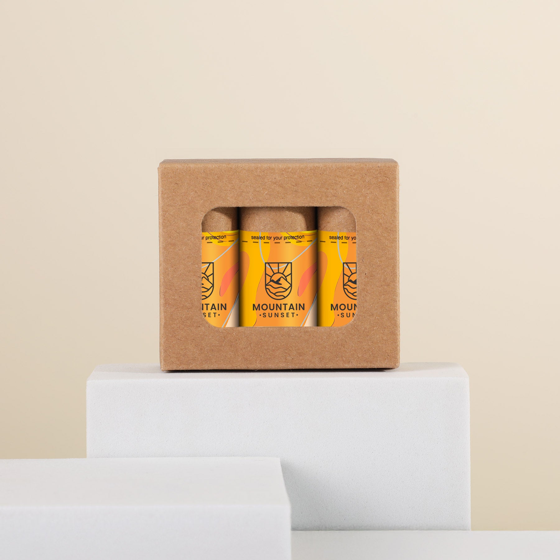 Pucker Pack: Mini Kraft Lip Moisturizer 3 Pack
