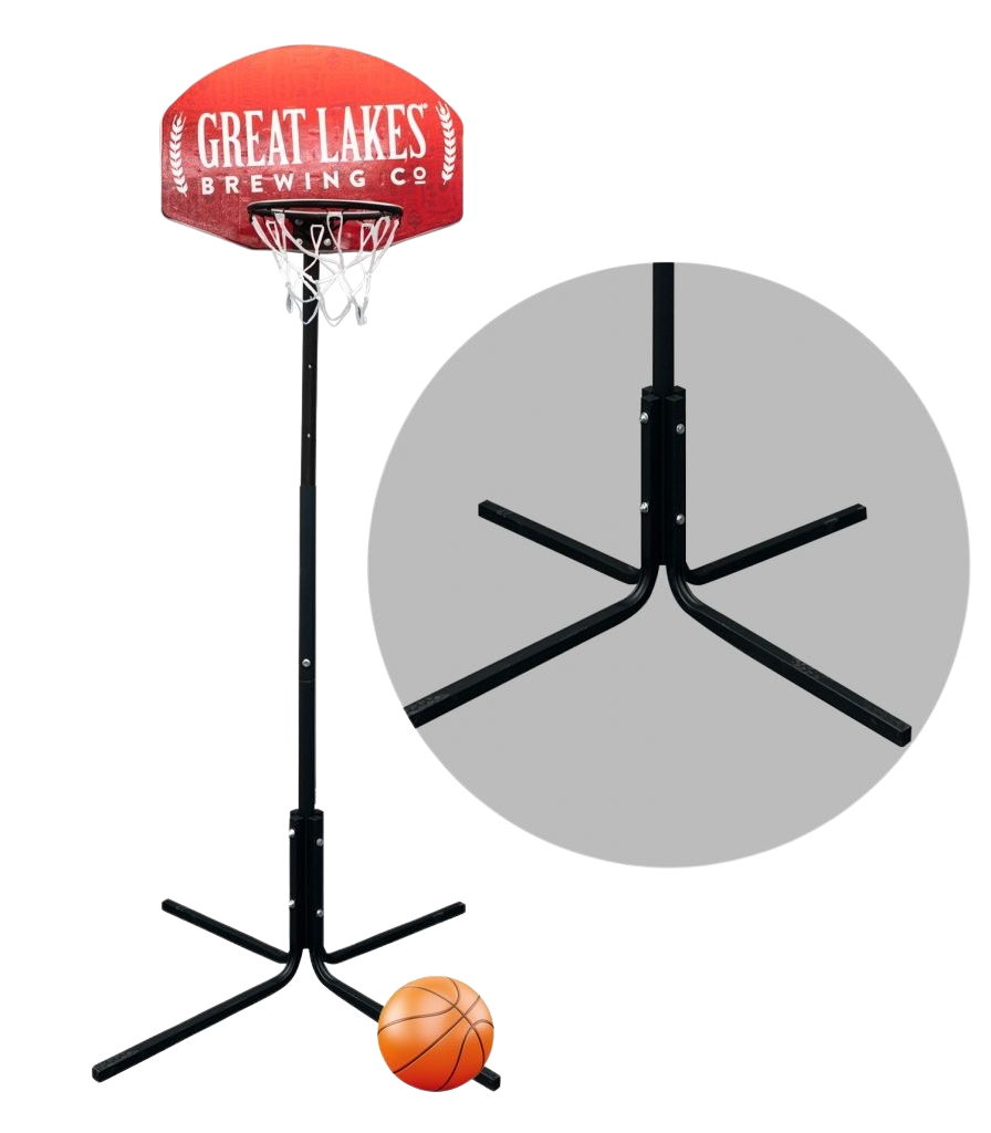 Black Basketball Hoop