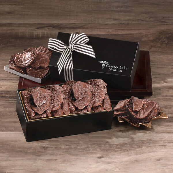 Chocolate Splendor with Chocolate Sea Salt Potato Chips