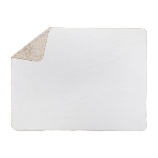 Sherpa Lined Micro Mink Throw