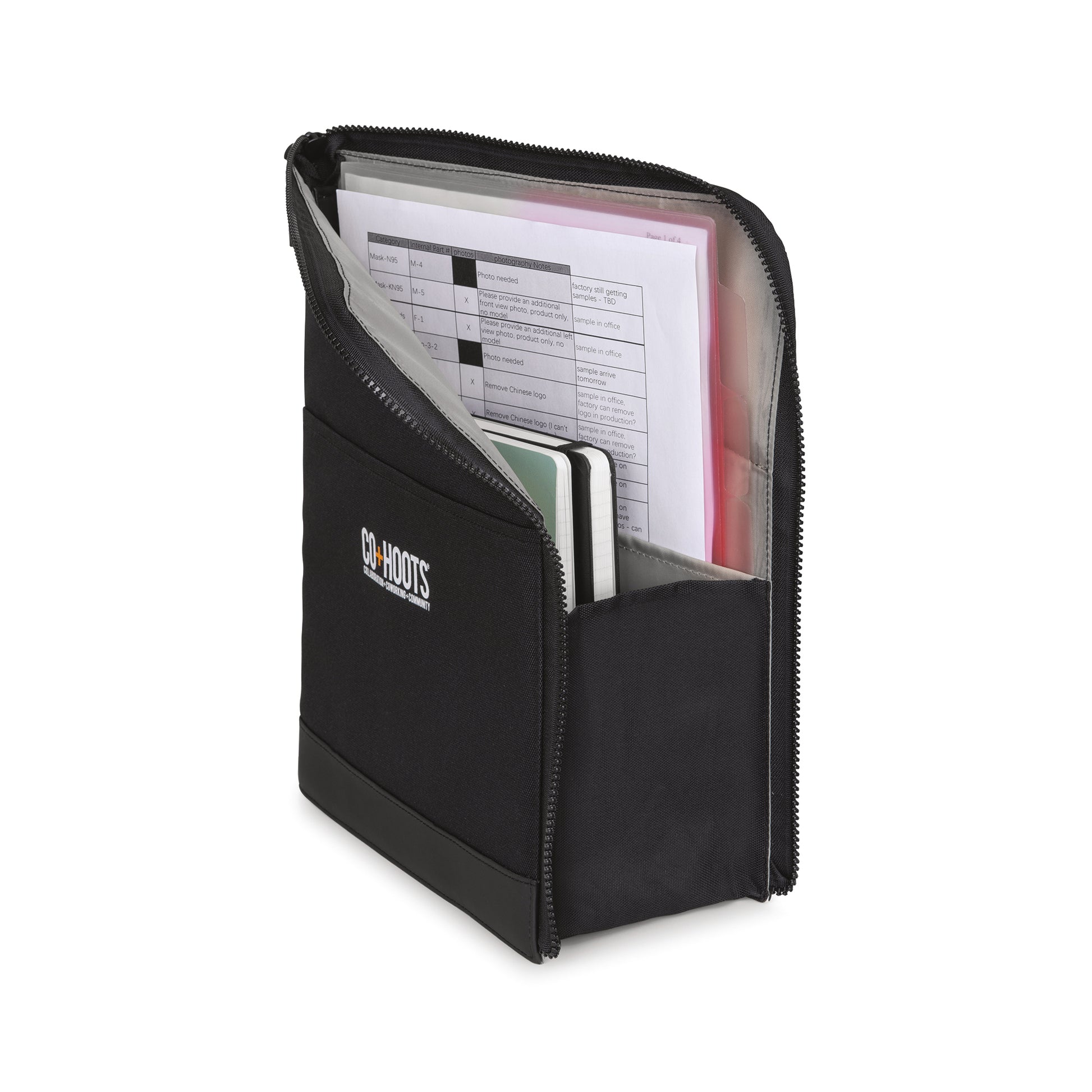 Black Mobile Office Desktop Document Sleeve