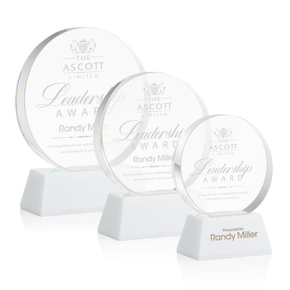 Glenwood Award on Base - White