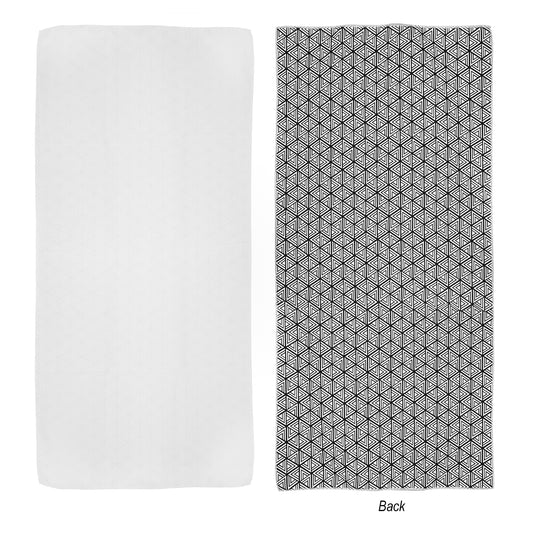 30" X 60" Sand-Free Waffle Beach Towel