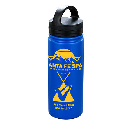 "KAUAI" 19 oz Recycled RPET Powder Coated Double Wall Stainless Steel Tumbler With Carry Handle