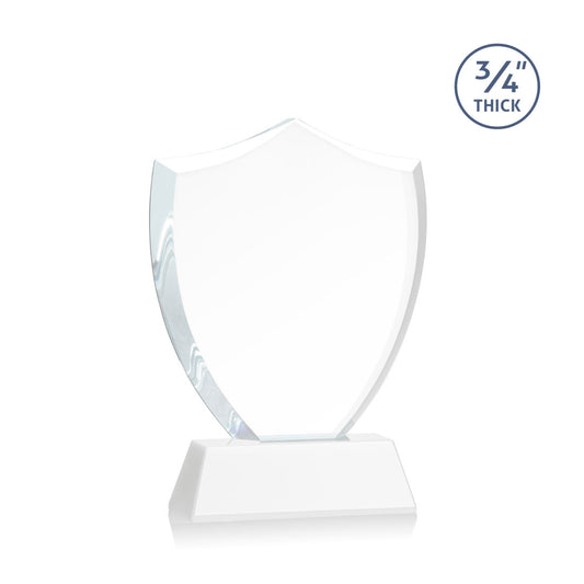 Scudo Shield Award on Newhaven - White