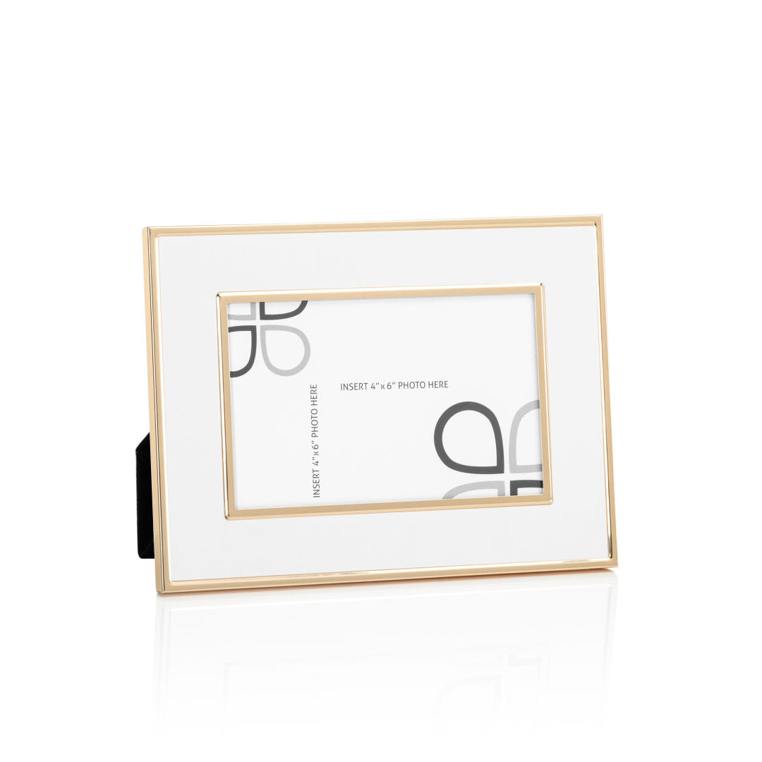Grenada Frame - White/Rose Gold
