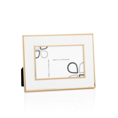 Grenada Frame - White/Rose Gold