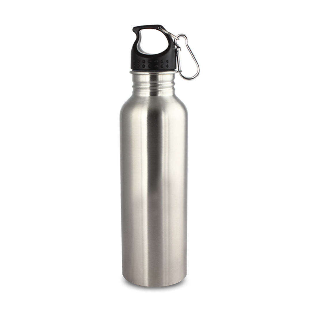 Wide Mouth Flair Bottle with Carabiner - 25oz