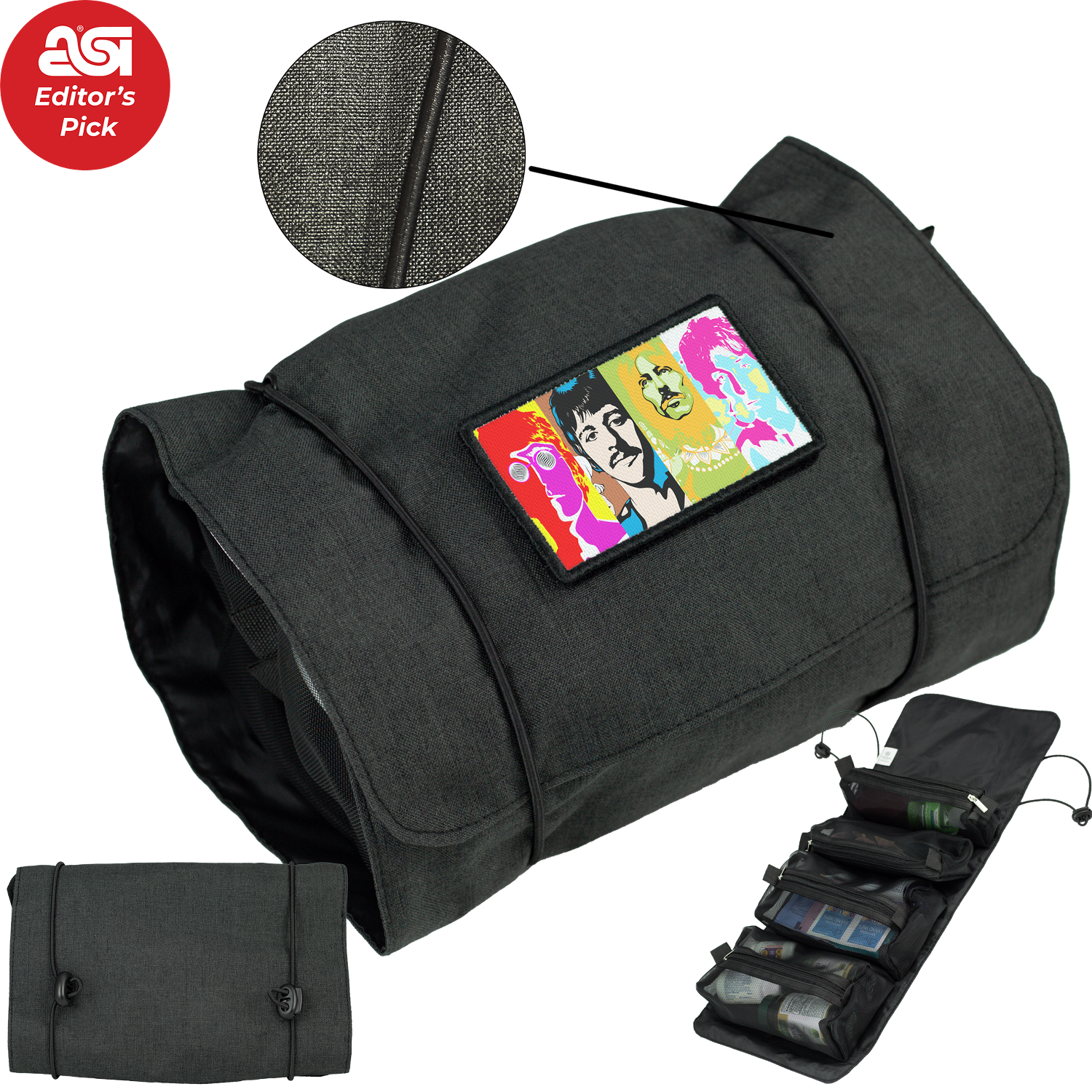 Black 4 In 1 Travel Organizer