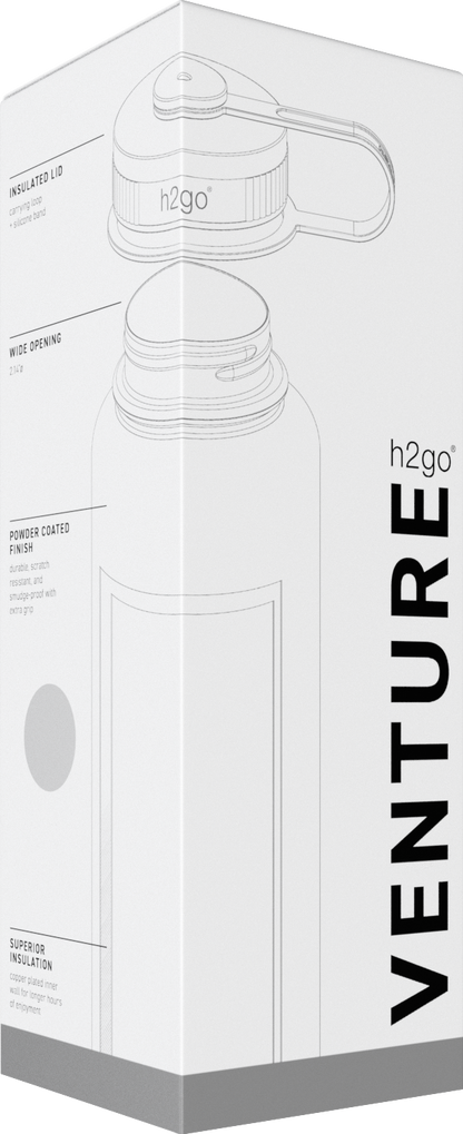 matte black 40 oz h2go venture