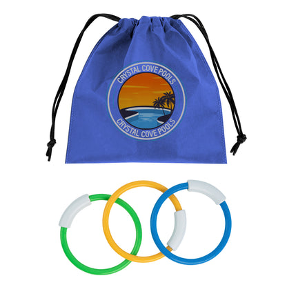 Hide & Go Swim rPET Diving Rings