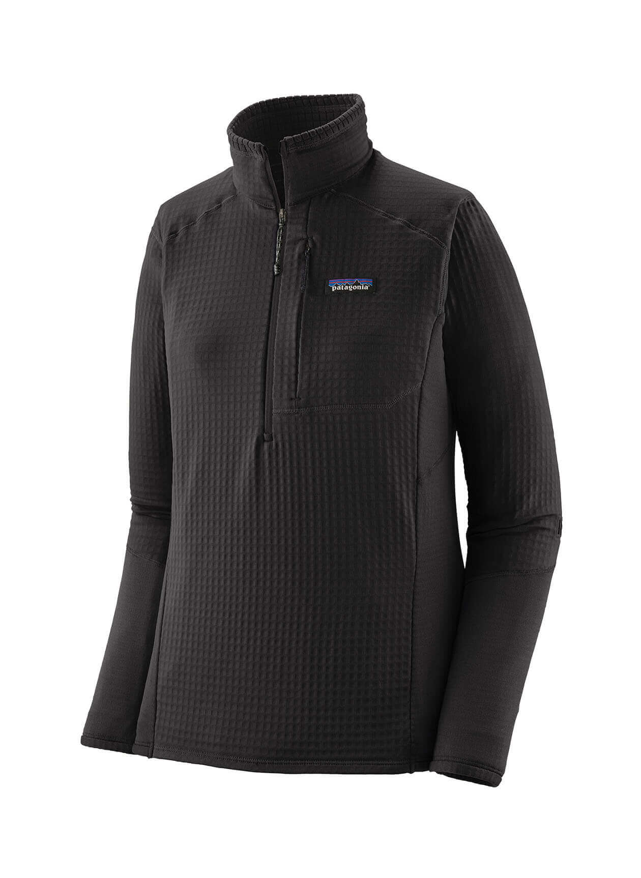 Patagonia Women's R1 Pullover - Black - XXS