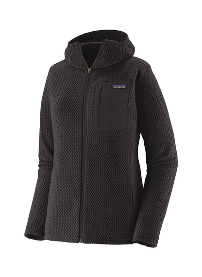 Patagonia Women's R1 Air Full-Zip Hoody - Black - XXS