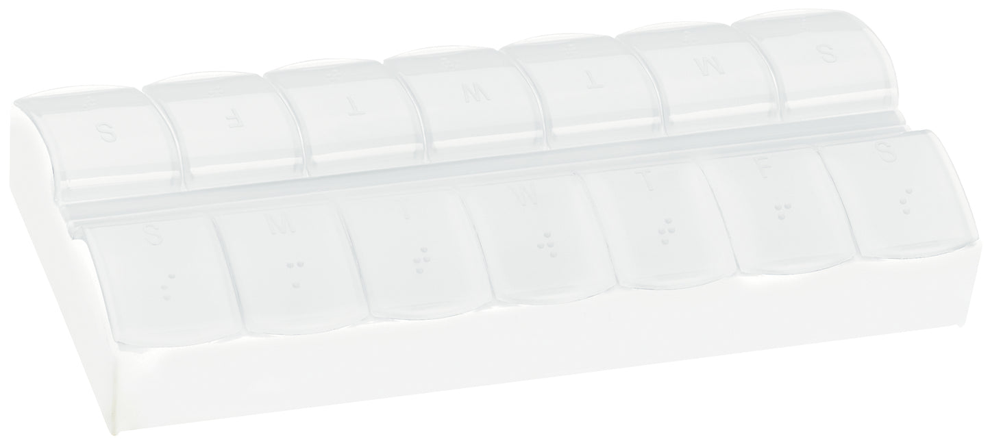 AM/PM Jumbo Easy Scoop Pill Box
