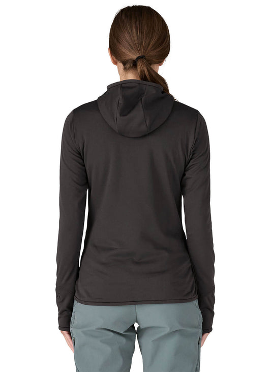 Patagonia Women's R1 Thermal Full-Zip Hoody - Black - XXS