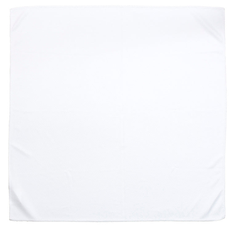 "THE COOLING BANDANA" – 22” H x 22” W