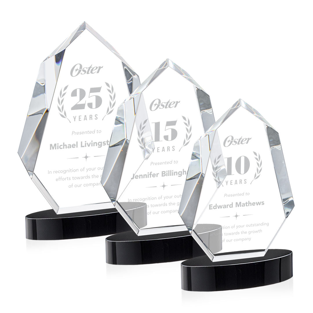 Norwood Award on Alberton Base - Black