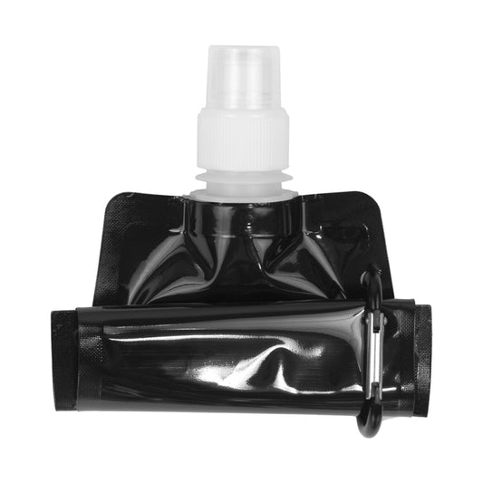 "Roll Up" 18 oz Foldable and Reusable Water Bottle with Matching Carabiner