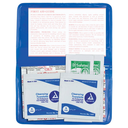 "MESS-NO-MORE L" 9 Piece Stay Clean First Aid Kit