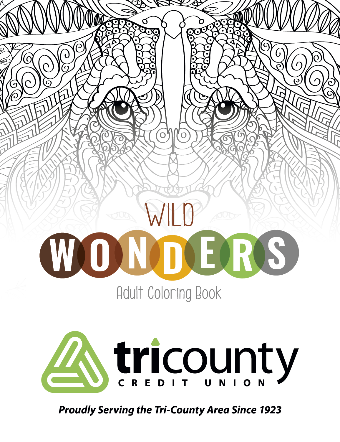 Good Value™ Wild Wonders Adult Coloring Book
