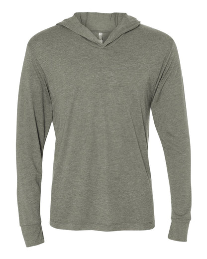 Unisex Triblend Hooded Long Sleeve Pullover T-Shirt - 6021